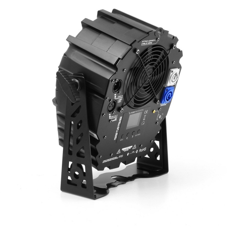 Flash LED PAR 64 250W 2w1 COB SHORT WHITE 2200-5200K + BARNDOOR Mk2 - 2 Flash LED PAR 64 250W 2w1 COB SHORT WHITE 2200-5200K + BARNDOOR Mk2 - 2