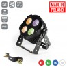 Flash LED PAR 64 4x30W RGBW Alu Cast -IP65- Mk2 [TRUE1 Cable Plug] / [TRUE1 Chassis Connectors] / [schuko IP44] - 1