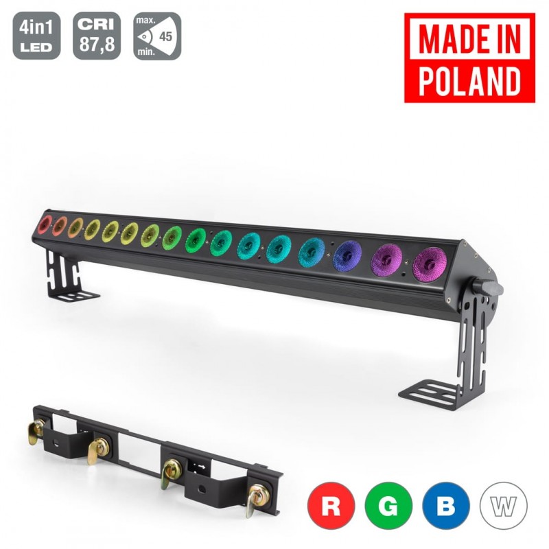 Flash LED WASHER 16x10W RGBW 4in1 45° - 16 sections Mk2 - 2 Flash LED WASHER 16x10W RGBW 4in1 45° - 16 sections Mk2 - 2