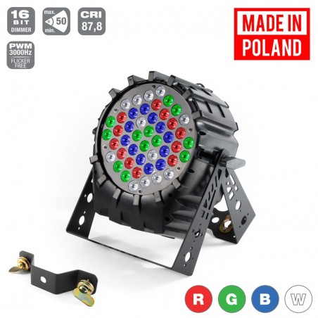 Flash LED PAR 64 48x3W RGBW SHORT Mk2 - 1