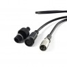 Flash DMX CABLE FOR LED PAR 64 IP65 2m [old vers.] - 2