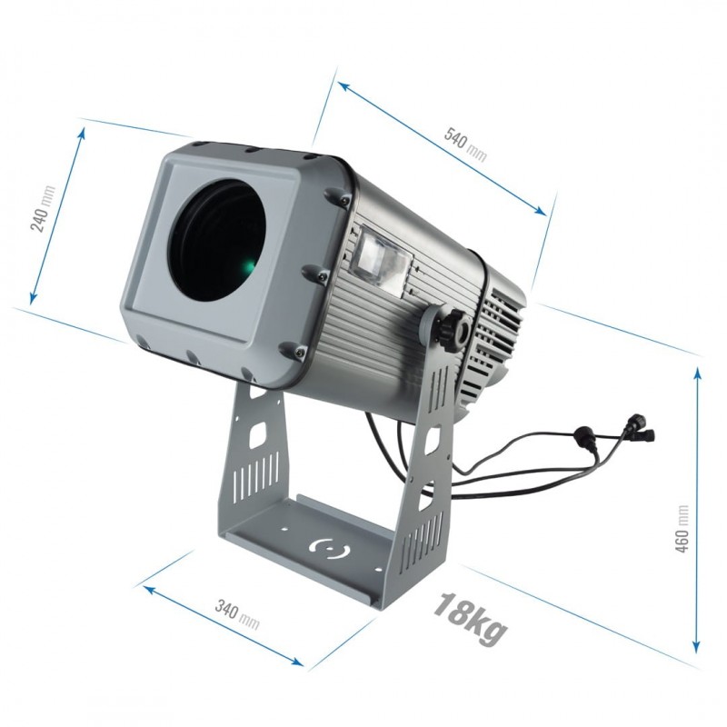 Flash LED LOGO PROJECTOR 300W IP65 ANIMATION EFFECT - 7 Flash LED LOGO PROJECTOR 300W IP65 ANIMATION EFFECT - 7
