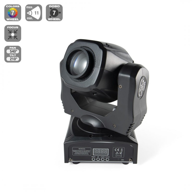 Flash LED MOVING HEAD 60W SPOT ver.12.2021 - 1 Flash LED MOVING HEAD 60W SPOT ver.12.2021 - 1