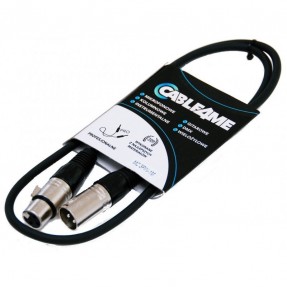 CABLE4ME przewód mikrofonowy sygnałowy XLR/XLR 1m - 3