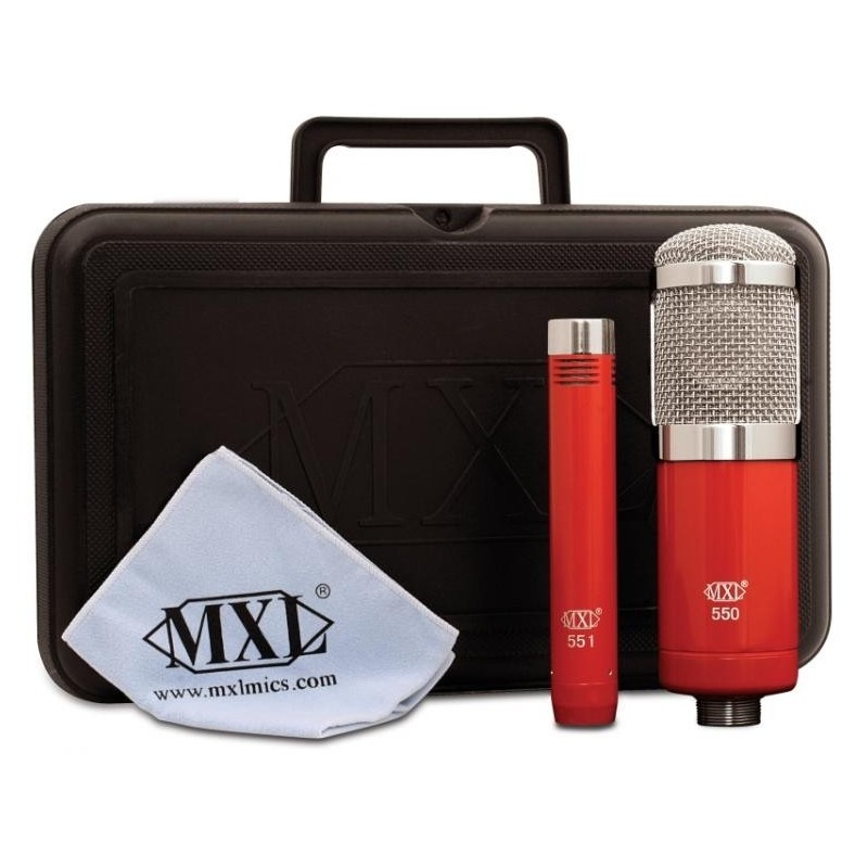 MXL 550 sls 551R - zestaw mikrofonów pojemnościowych