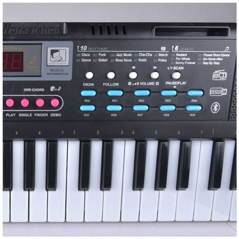 MQ 605 Ufb Keyboard Organy Z Mikrofonem Dla Dzieci - 6