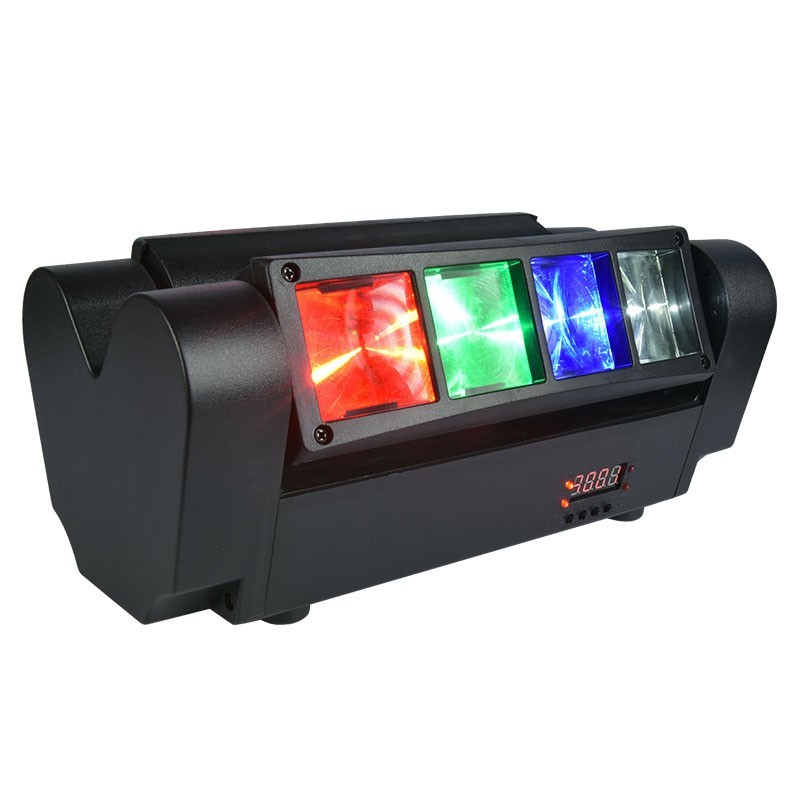 LIGHT4ME SPIDER MKII TURBO efekt LED 8x3W RGBW - 2 LIGHT4ME SPIDER MKII TURBO efekt LED 8x3W RGBW - 2