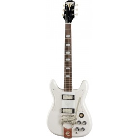 Epiphone Crestwood Custom Tremotone Polaris White - gitara elektryczna - 1