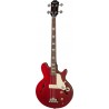 Epiphone Jack Casady Bass Sparkling Burgundy - Gitara basowa - 1