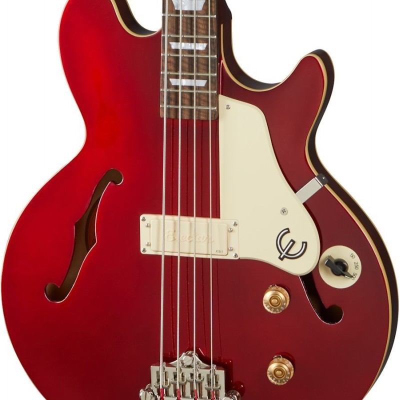 Epiphone Jack Casady Bass Sparkling Burgundy - Gitara basowa - 4