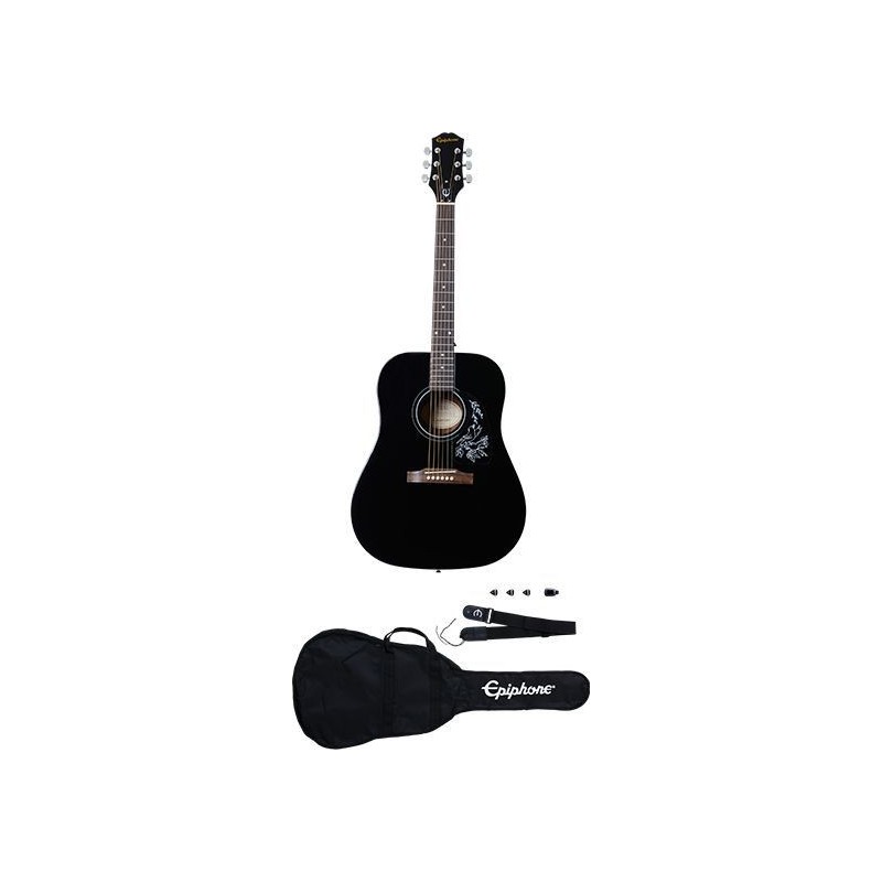 Epiphone Starling Acoustic Guitar Player Pack Ebony - zestaw - 3