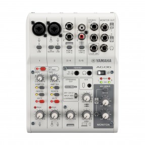Yamaha AG06MK2 WH - mikser analogowy z interfejsem audio USB - 1