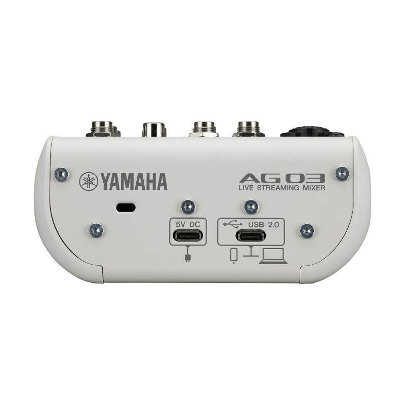 Yamaha AG03MK2 LSPK WH - zestaw do streamingu na żywo - 4