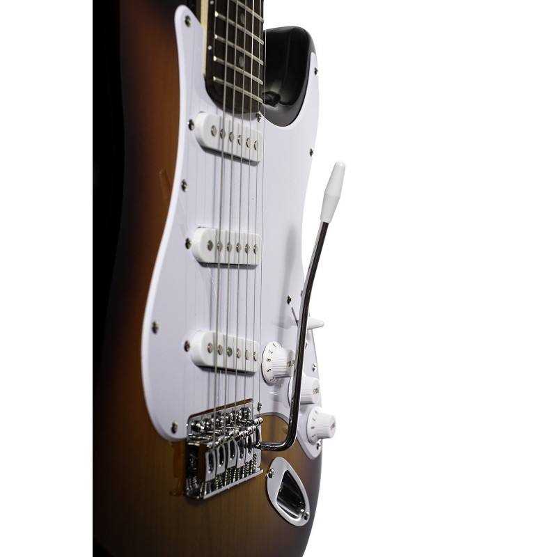 Arrow ST 111 Amburst Rosewood White - Gitara elektryczna - 2