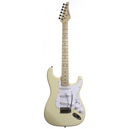 Arrow ST 111 Creamy Maple White - Gitara elektryczna - 1