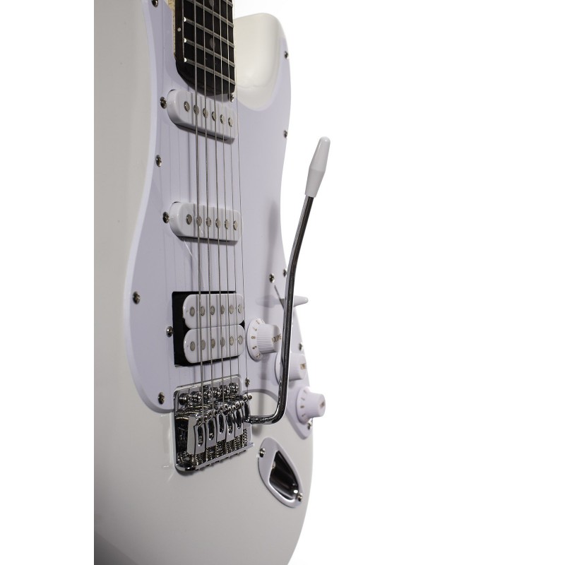 Arrow ST 211 Snow White Rosewood White - Gitara elektryczna - 3