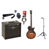 Gitara Elektryczna + Wzmacniacz 15W Kabel Zestaw 162 - 1 Gitara Elektryczna + Wzmacniacz 15W Kabel Zestaw 162 - 1
