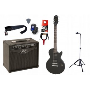 Gitara Elektryczna + Wzmacniacz 15W Kabel Zestaw 170 - 1