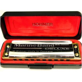 HOHNER HU007ZF MARINE BAND F DELUXE 2005sls20 - Harmonijka ustna