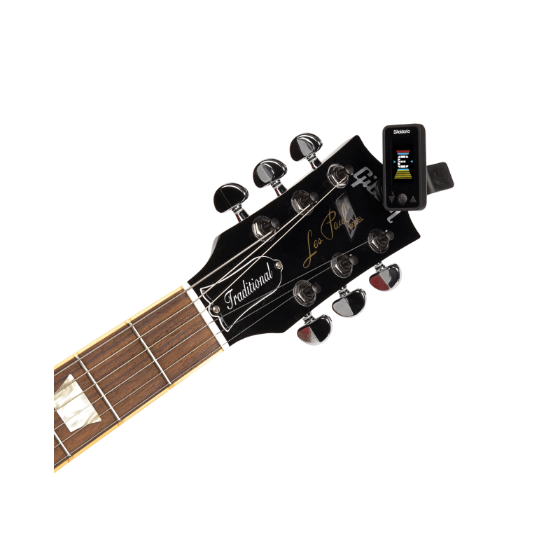 D'Addario Eclipse Headstock Tuner, Black - stroik gitarowy - 3