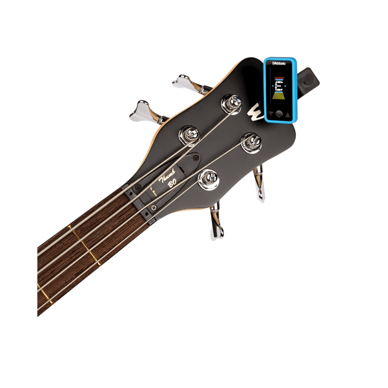 D'Addario Eclipse Headstock Tuner, Blue - stroik gitarowy - 5