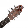 D'Addario Eclipse Headstock Tuner, Red - stroik gitarowy - 4