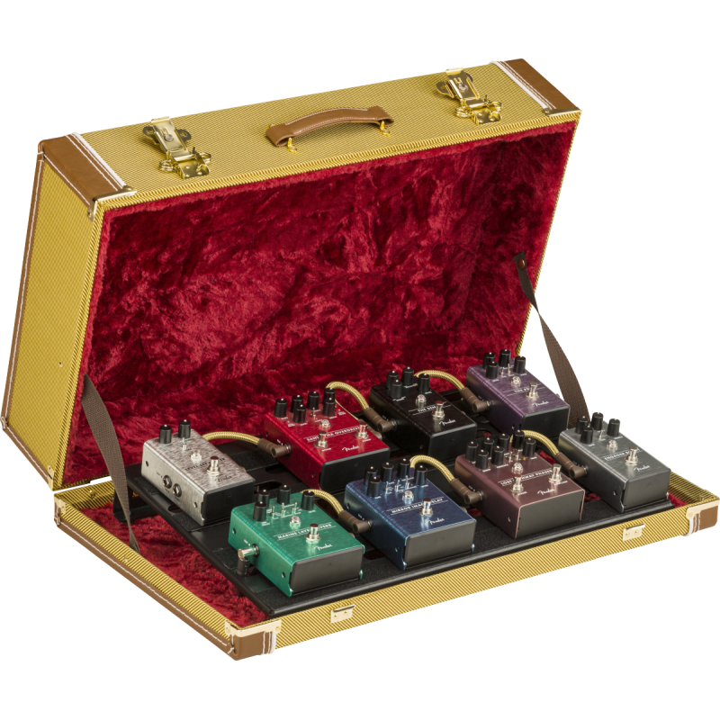 Fender Classic Series Tweed Pedal Board Case - 7 Fender Classic Series Tweed Pedal Board Case - 7