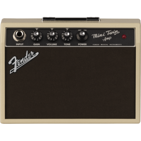Fender Mini '65 Twin Amp, Blonde - combo gitarowe - 2