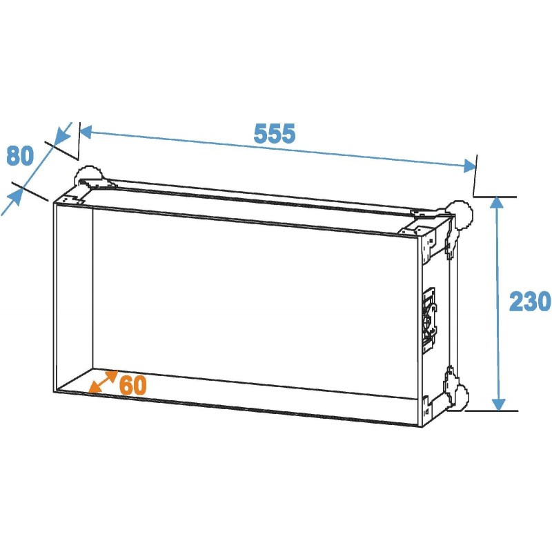 ROADINGER Rack Profi 4U 45cm - Case - 6 ROADINGER Rack Profi 4U 45cm - Case - 6