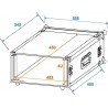 ROADINGER Rack Profi 4U 45cm - Case - 7 ROADINGER Rack Profi 4U 45cm - Case - 7