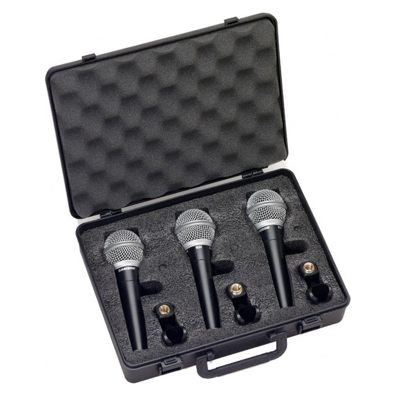 SAMSON R21 - zestaw 3 mikrofonów dynamicznych