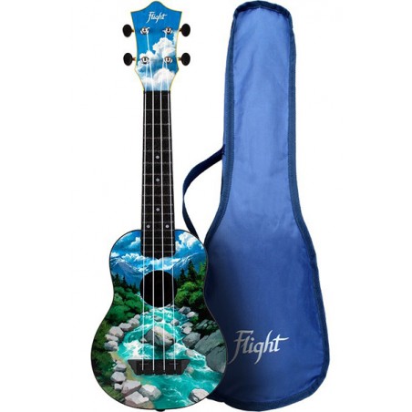 Flight TUS30 SLO - ukulele sopranowe + pokrowiec - 1