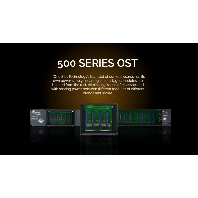 Heritage Audio OST-6 - Obudowa rack serii 500 - 4