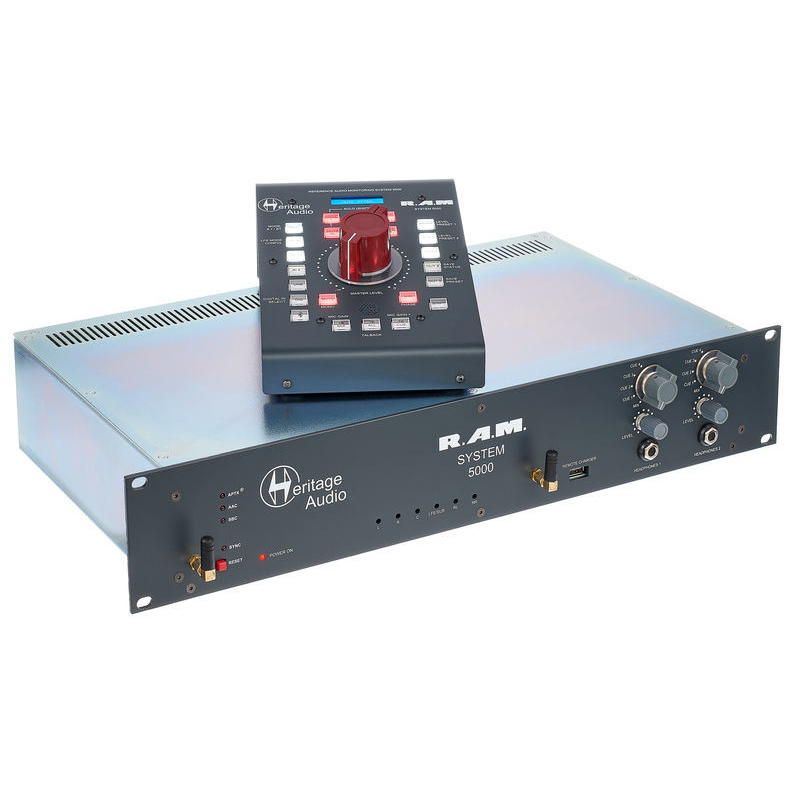 Heritage Audio RAM5000 - kontroler do odsłuchów studyjnych - 2 Heritage Audio RAM5000 - kontroler do odsłuchów studyjnych - 2
