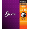 Elixir 16102 NanoWeb Phosphor - struny akustyczne 13-56 - 2