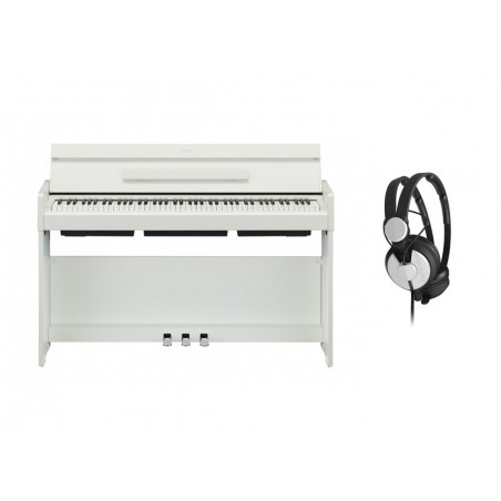 Pianino Cyfrowe Yamaha YDP-S35 WH +Słuchawki - 1