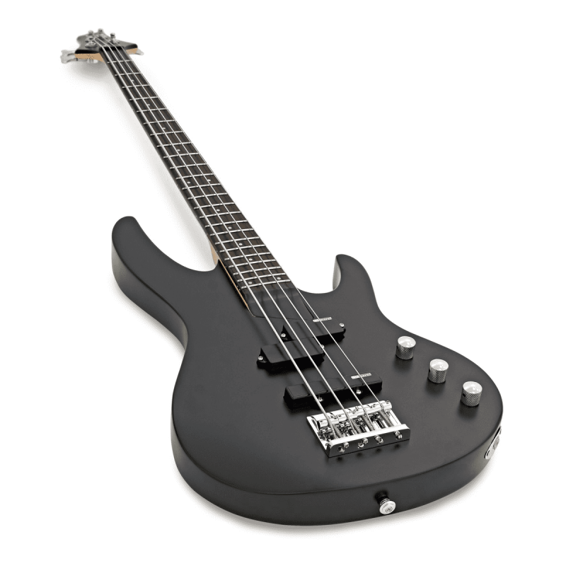 LTD B-10 KIT BLKS Black Satin - gitara basowa z pokrowcem - 4