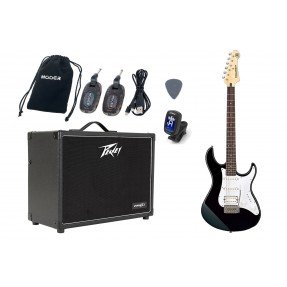 Gitara Elektryczna +Wzmacniacz 20W Zestaw Wireless 245 - 1