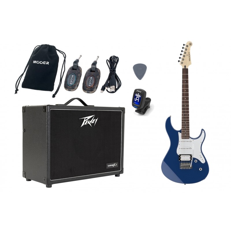 Gitara Elektryczna +Wzmacniacz 20W Zestaw Wireless 249 - 1 Gitara Elektryczna +Wzmacniacz 20W Zestaw Wireless 249 - 1