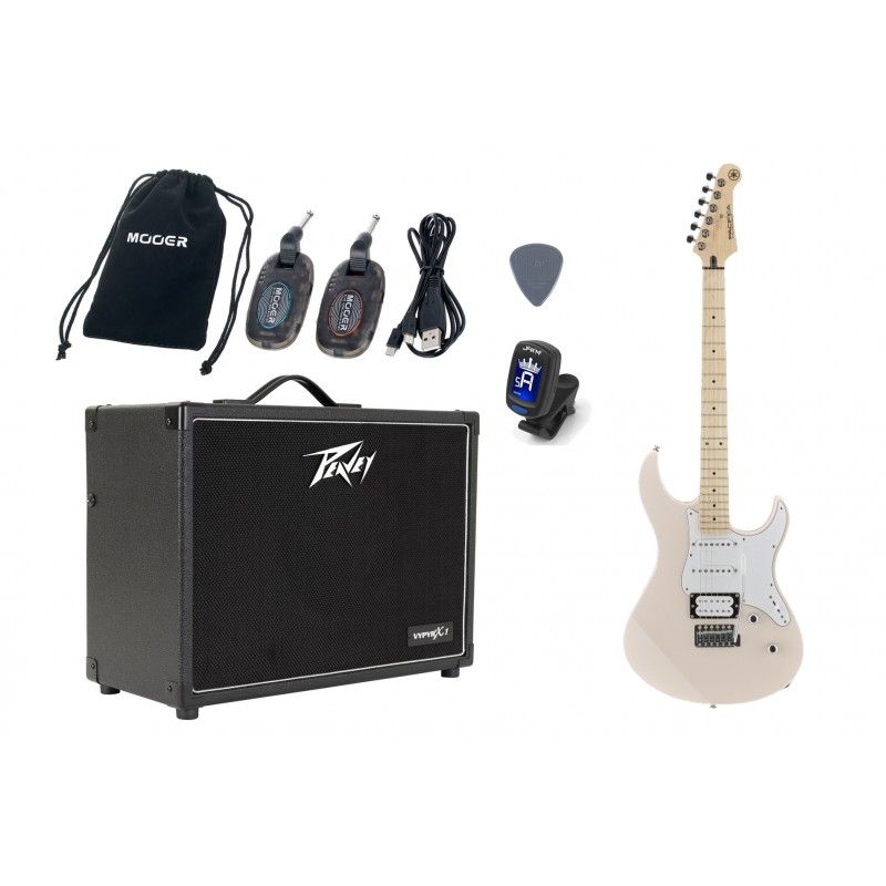 Gitara Elektryczna +Wzmacniacz 20W Zestaw Wireless 252 - 1 Gitara Elektryczna +Wzmacniacz 20W Zestaw Wireless 252 - 1