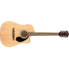 Fender FA-125CE Dreadnought, WF, Natural - Gitara elektroakustyczna - 1