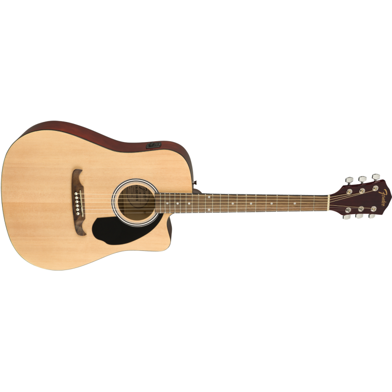 Fender FA-125CE Dreadnought, WF, Natural - Gitara elektroakustyczna - 3