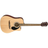 Fender FA-125CE Dreadnought, WF, Natural - Gitara elektroakustyczna - 3