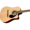 Fender FA-125CE Dreadnought, WF, Natural - Gitara elektroakustyczna - 5