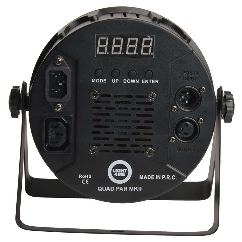 LIGHT4ME Quad PAR 8x10W MKII RGBW - par led slim - 6 LIGHT4ME Quad PAR 8x10W MKII RGBW - par led slim - 6