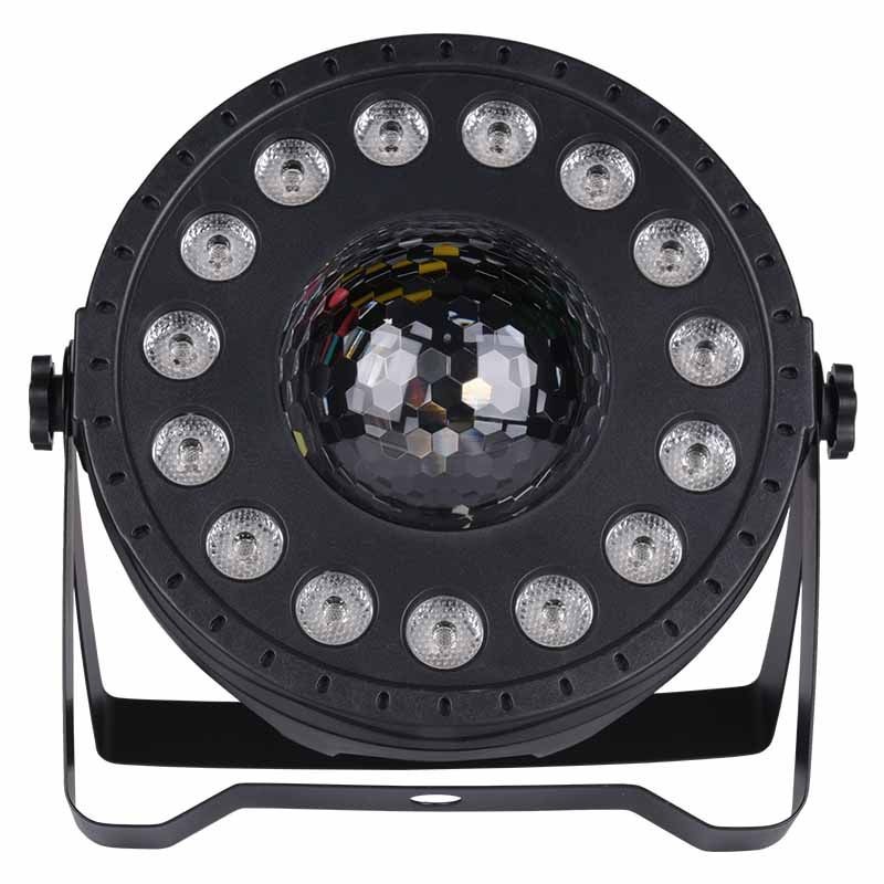 Light4Me Disco Flower Reflektor Efektowy Sceniczny LED PAR + Pilot - 2