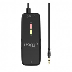 IK Multimedia iRig PRE 2 - Interfejs audio iOS Android DSLR - 1
