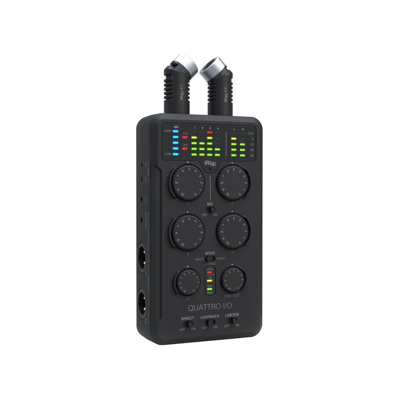 IK Multimedia iRig Pro Quattro I/O Deluxe - interfejs audio - 2