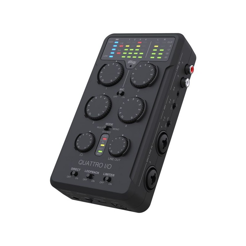 IK Multimedia iRig Pro Quattro I/O Deluxe - interfejs audio - 4