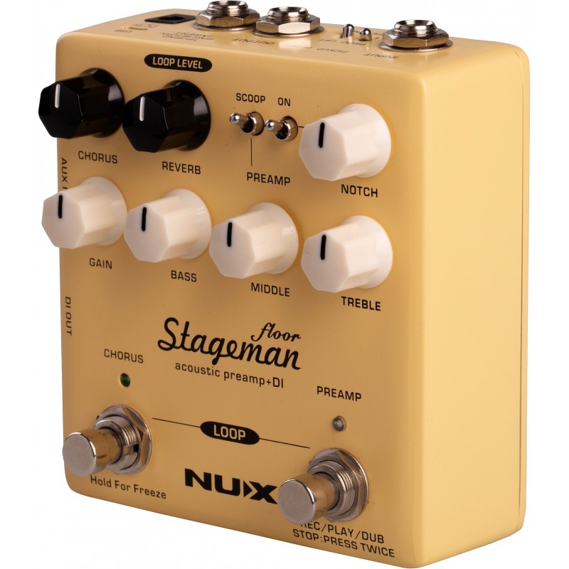 NUX NAP-5 Stageman Floor – preamp akustyczny - 5
